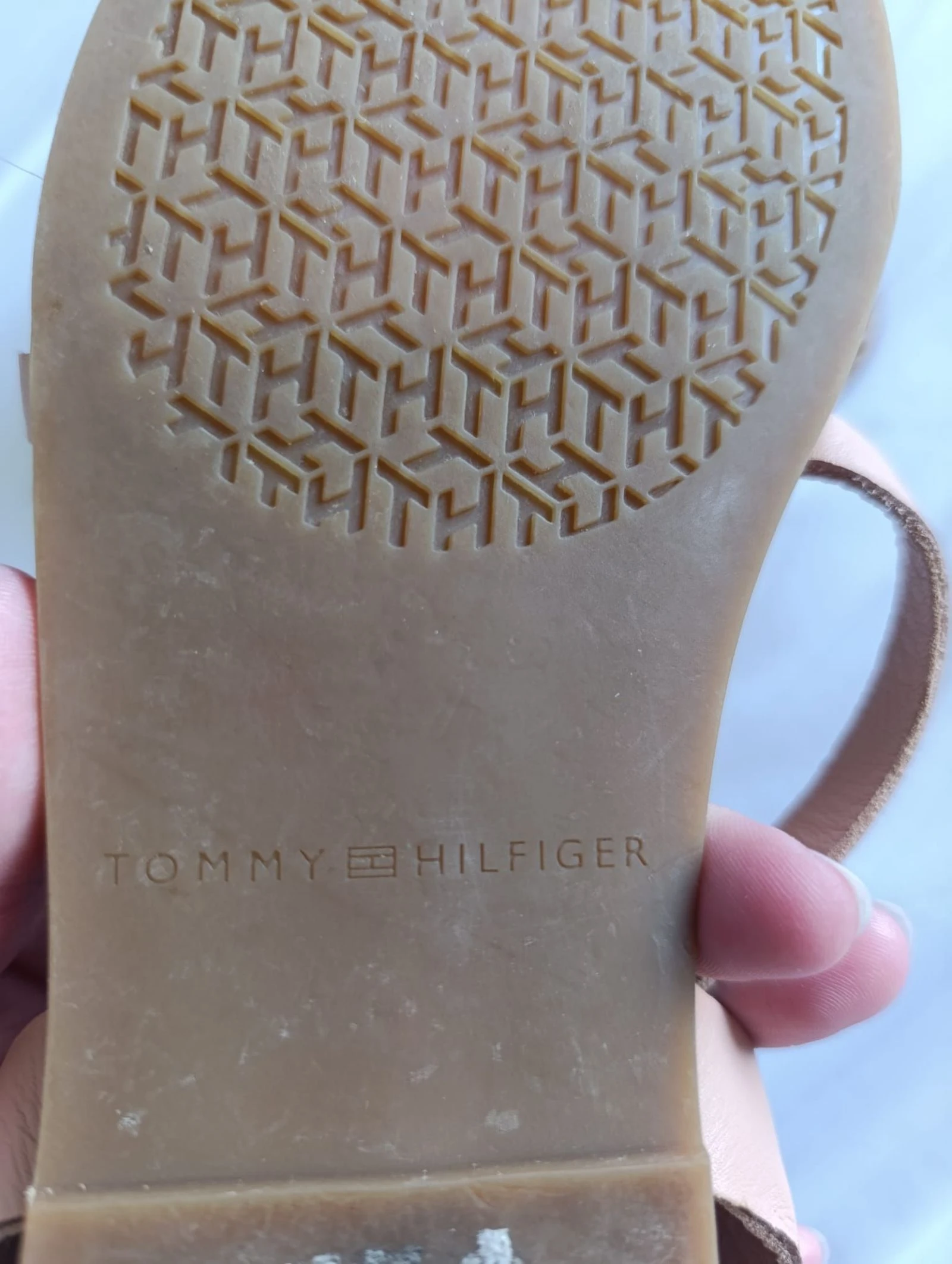 Tommy Hilfiger suede effect sandals women size 37 – photo 10